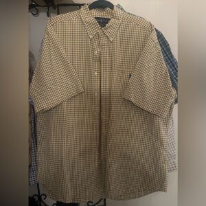 Polo Ralph Lauren Vintage Men’s Short Sleeve Button Down Shirt Size XL